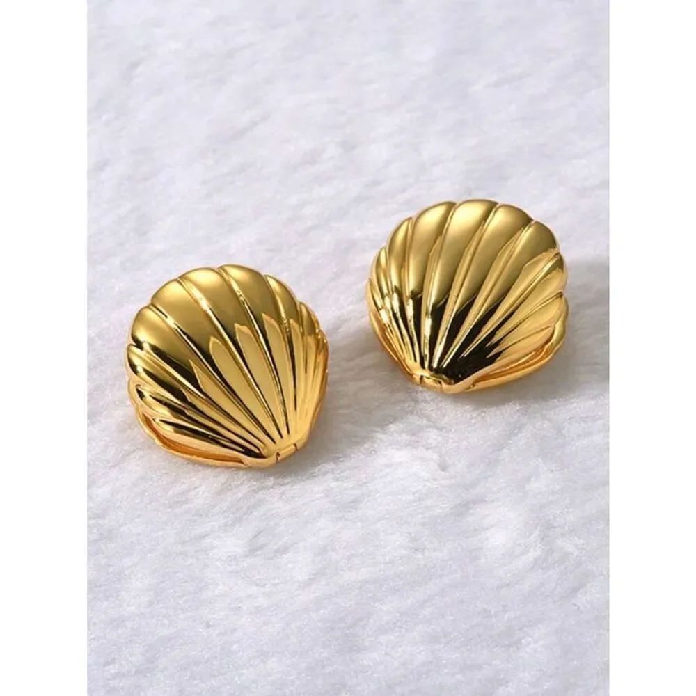 Shell earrings #2576 - Picture 1 of 6